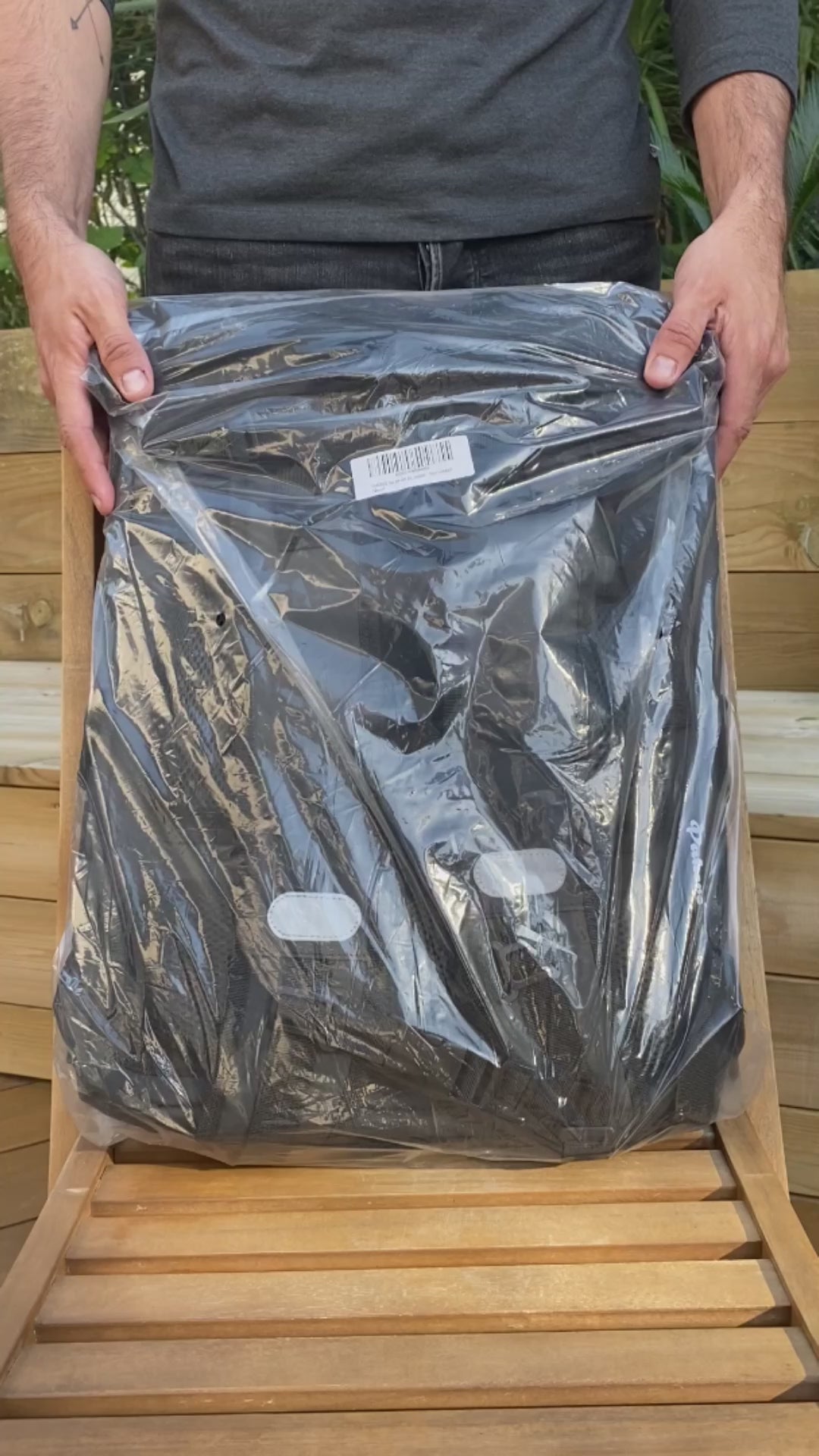 Vidéo présentation sac de livraison PAKERS isotherme étanche — déballage et démonstration produit